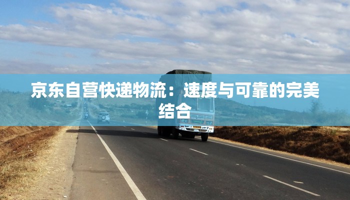 京东自营快递物流：速度与可靠的完美结合