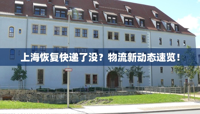 上海恢复快递了没？物流新动态速览！