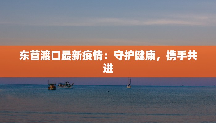 东营渡口最新疫情：守护健康，携手共进