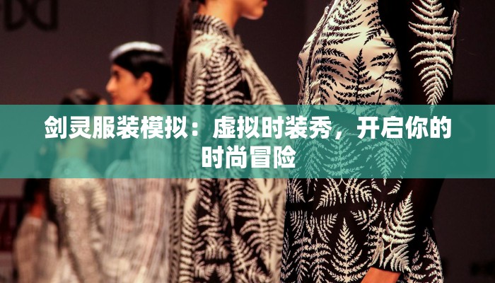 剑灵服装模拟：虚拟时装秀，开启你的时尚冒险