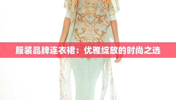 服装品牌连衣裙：优雅绽放的时尚之选