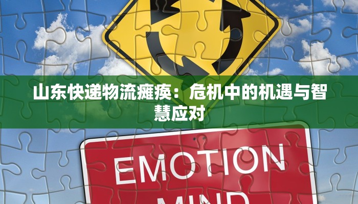 山东快递物流瘫痪:危机中的机遇与智慧应对