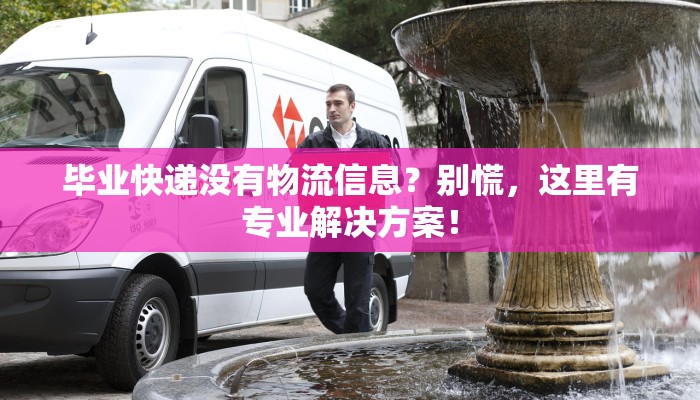 毕业快递没有物流信息？别慌，这里有专业解决方案！