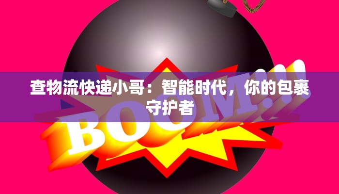 查物流快递小哥：智能时代，你的包裹守护者