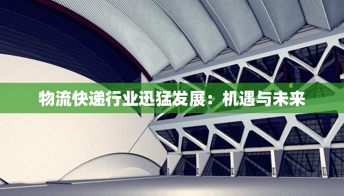 物流快递行业迅猛发展：机遇与未来