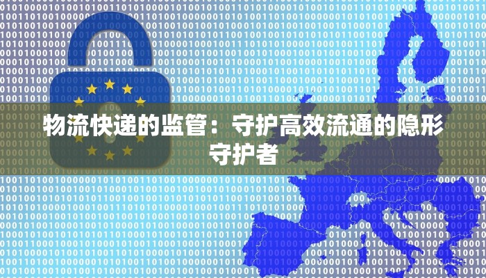 物流快递的监管：守护高效流通的隐形守护者