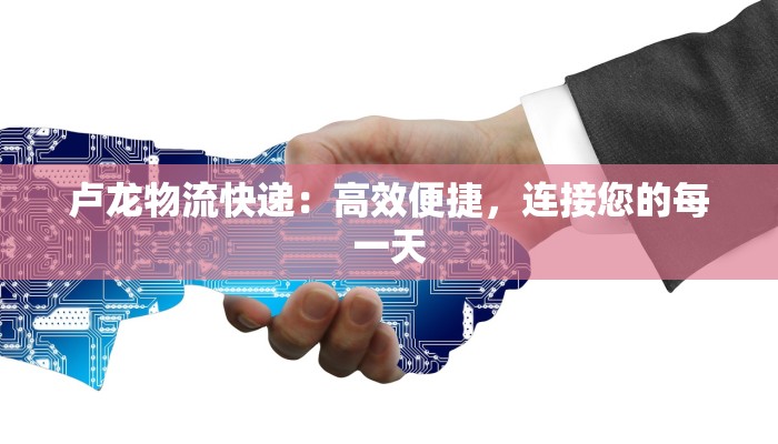 卢龙物流快递：高效便捷，连接您的每一天