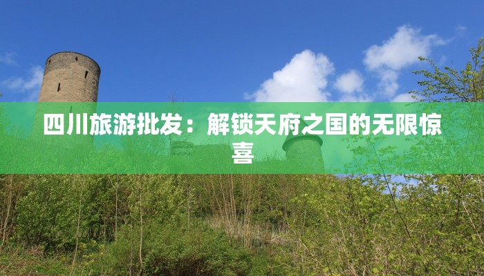 四川旅游批发：解锁天府之国的无限惊喜