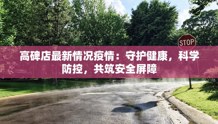 高碑店最新情况疫情：守护健康，科学防控，共筑安全屏障