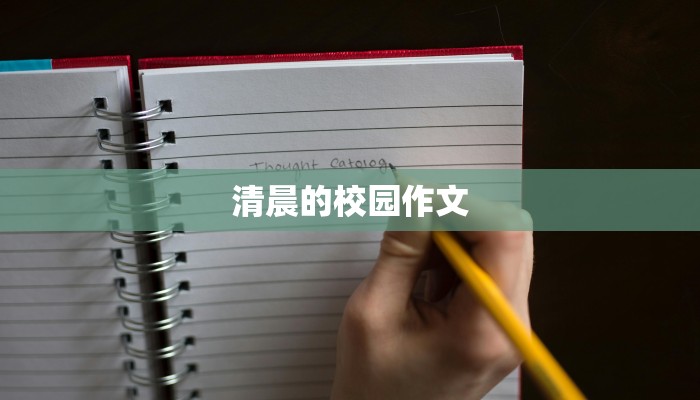 清晨的校园作文