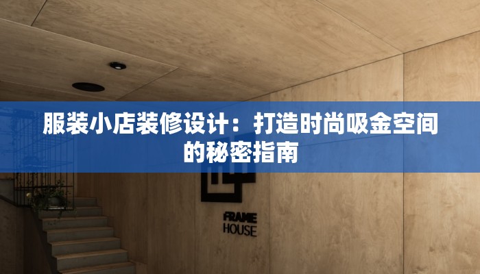 服装小店装修设计：打造时尚吸金空间的秘密指南