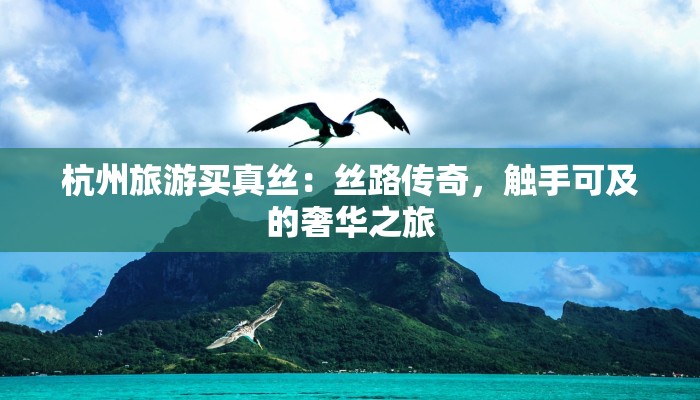 杭州旅游买真丝：丝路传奇，触手可及的奢华之旅